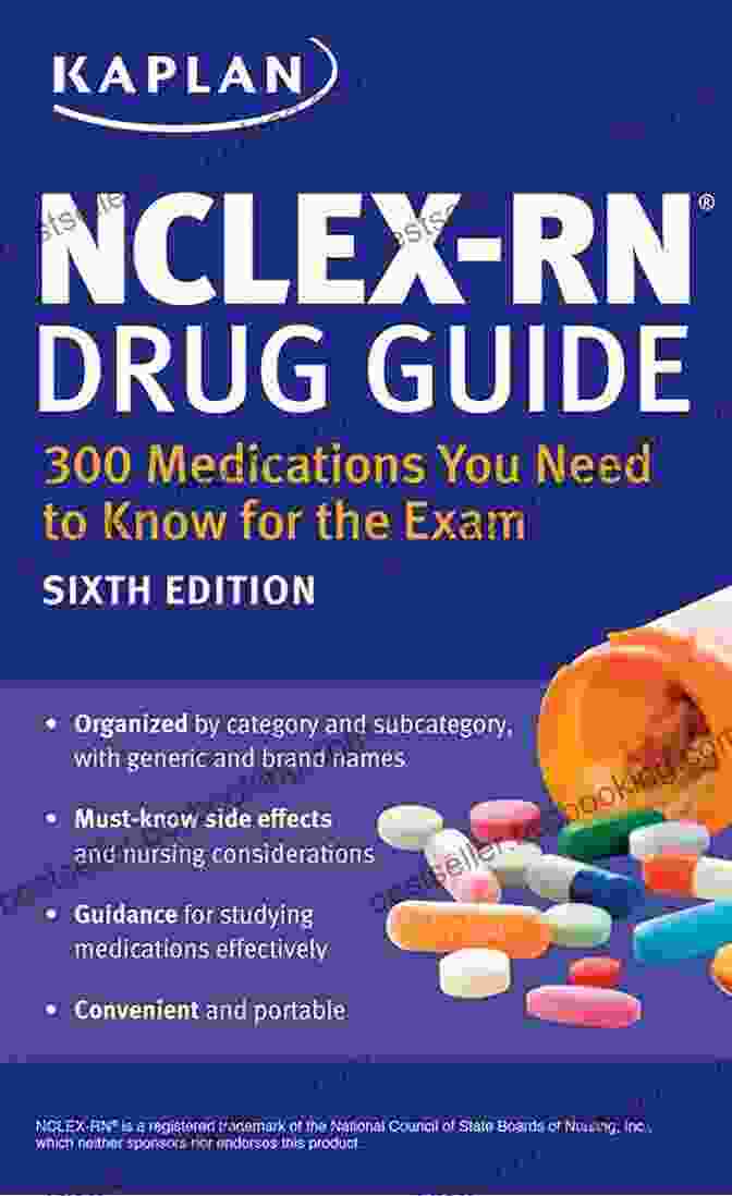300 Medications You Need To Know For The Exam Book Cover NCLEX RN Drug Guide: 300 Medications You Need To Know For The Exam (Kaplan Test Prep)