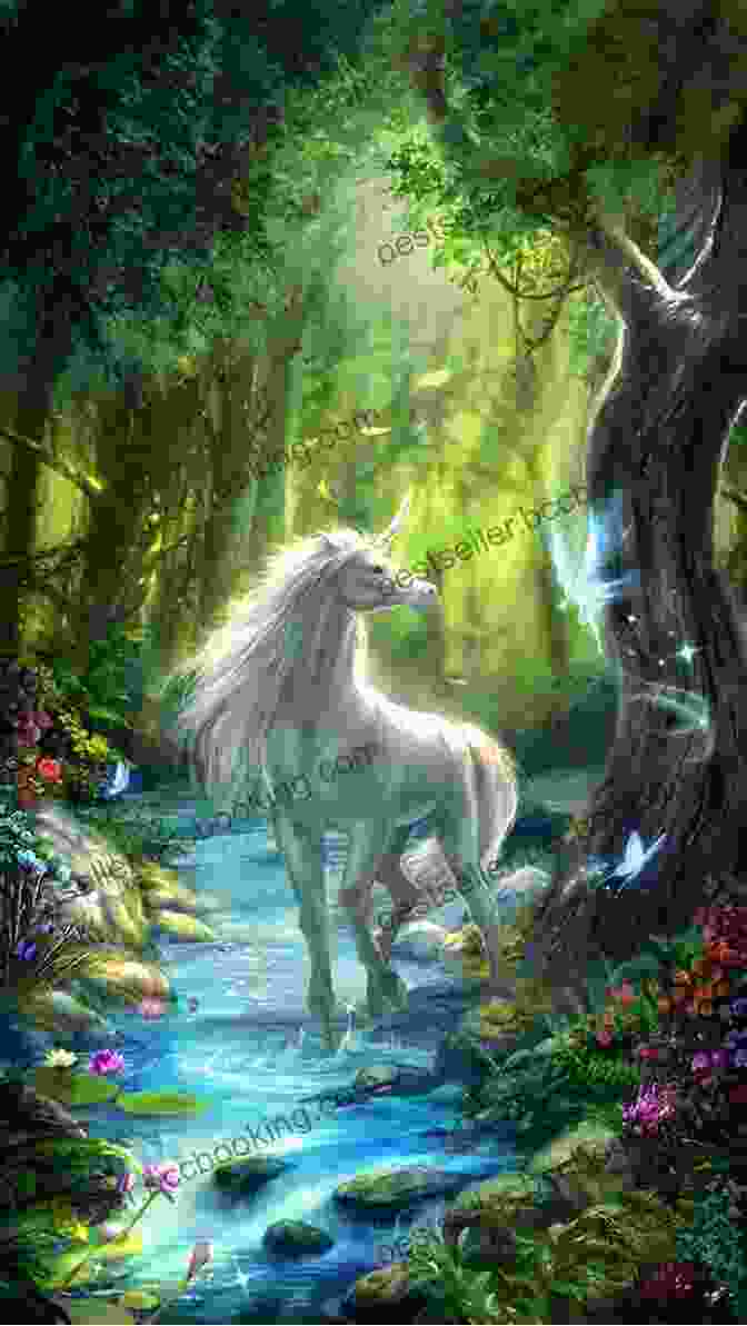 A Beautiful Unicorn Standing In A Field Of Flowers Wish Again (Unicorns Of Wish 2)