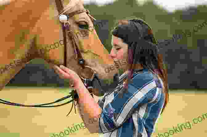 A Close Up Of A Horse And Rider, Capturing The Intimate Bond Between Human And Animal. ON TOP OF THE HORSE