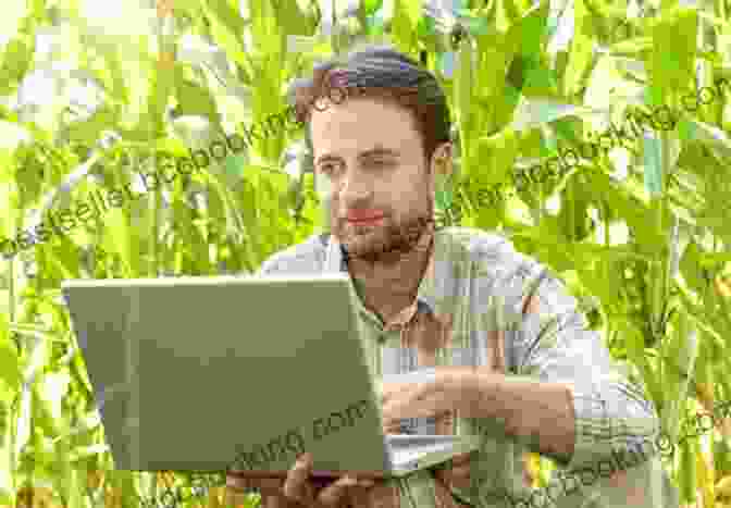 A Farmer Working On A Laptop In A Field Ready Farmer One: The Farmers Guide To Create Design And Market An Online Farm Store