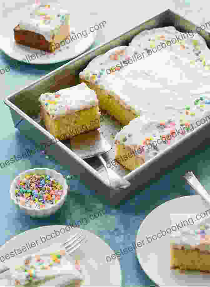 A Golden Brown Vanilla Sheet Cake With White Frosting The Essential Guide To Sheet Cake Easy One Pan Recipes For Every Day And Every Occasion