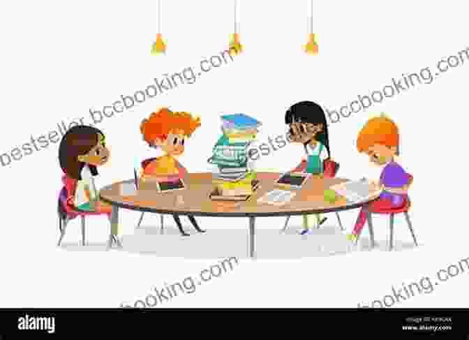 A Group Of Children Are Gathered Around A Table, Reading The Book Lucky Mountain Orca. Lucky S Mountain (Orca Young Readers)