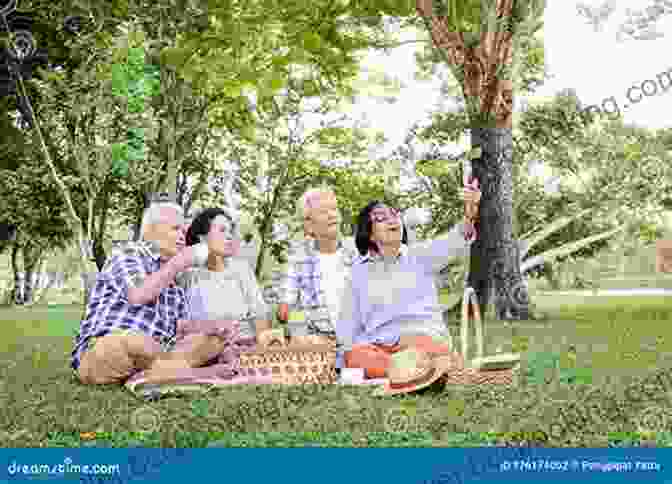 A Group Of Japanese Elders Are Sitting Together In A Park. Japanese Portraits: Pictures Of Different People (Tuttle Classics)