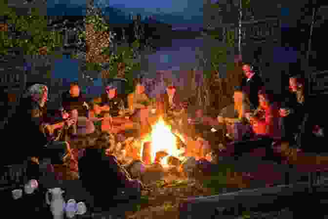 A Group Of People Gathered Around A Campfire In The Alaskan Wilderness CALL SIGN ICEMAN : An Alaskan Aviation Adventure