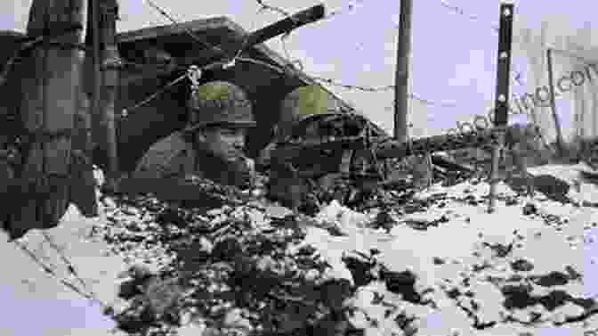 A Photograph Of Soldiers Engaged In Intense Combat During The Battle Of The Bulge. The Bearded Marvel: A True Life Story Of My Nonno An American WWII Hero