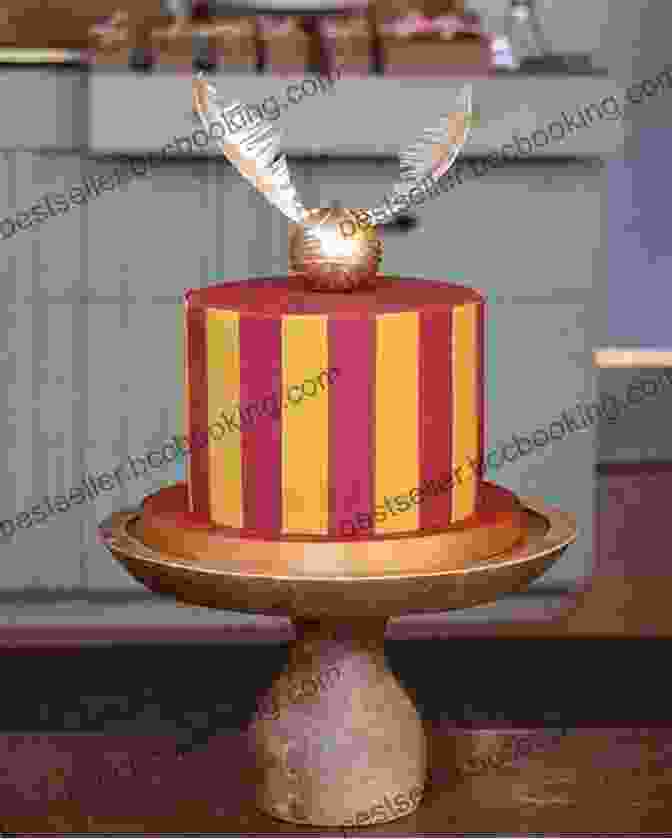 A Playful Quidditch Snitch Cake, Perfect For Celebrating Victories On And Off The Pitch The Unofficial Harry Potter Cookbook Presents: 10 Summertime Treats (Unofficial Cookbook)