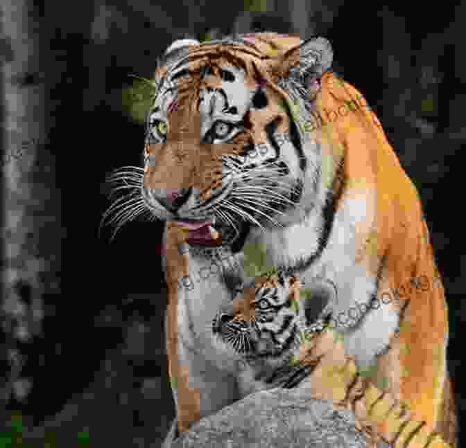 A Playful Tiger Cub Engages With Its Protective Mother, Emphasizing The Playful And Nurturing Aspects Of The Maternal Bond. Mother S Love: Animal Moms And Their Babies