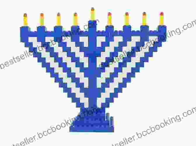 A Stunning LEGO Hanukkah Menorah Featuring Intricate Details And Vibrant Colors LEGO Holiday Ideas: More Than 50 Festive Builds