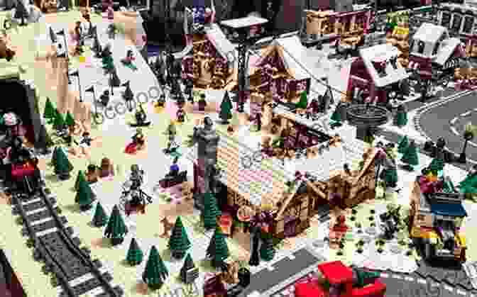 A Stunning LEGO Winter Wonderland Featuring Snow Covered Houses, Intricate Trees, And Cheerful Snowmen LEGO Holiday Ideas: More Than 50 Festive Builds