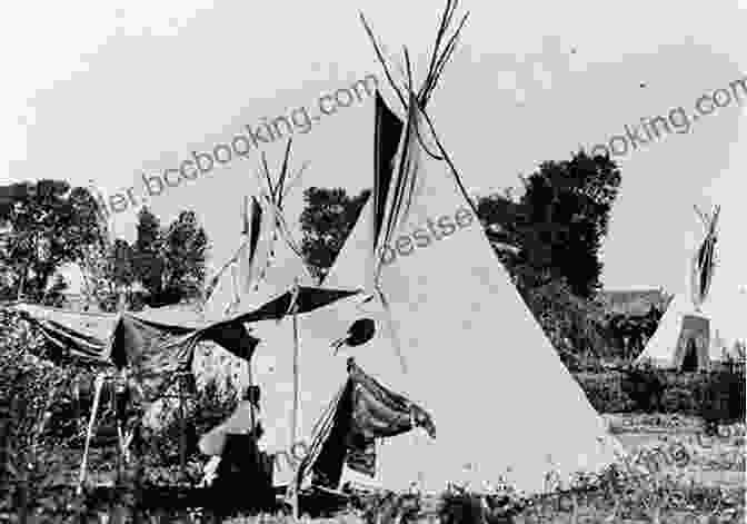 A Ute Village With Tipis Native Peoples Of The Great Basin (North American Indian Nations)