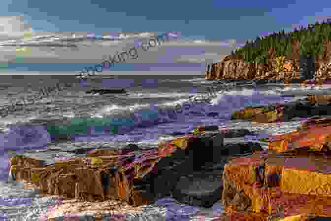 Acadia National Park, A Dramatic Coastal Landscape Of Windswept Beaches, Granite Cliffs, And Crashing Waves USA National Parks: Lands Of Wonder