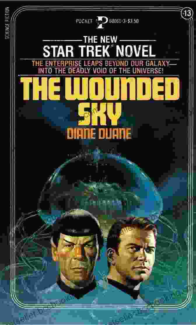 Book Cover Of The Wounded Sky: Star Trek The Original 13 The Wounded Sky (Star Trek: The Original 13)