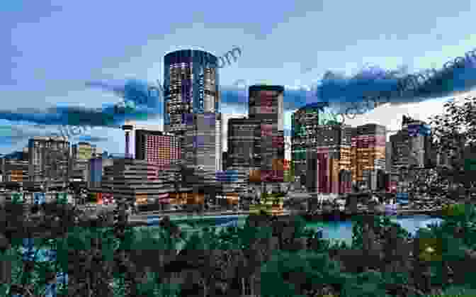 Calgary's Skyline With The Calgary Tower In The Foreground HELLO CALGARY 2024 23: With A Banff National Park Visit