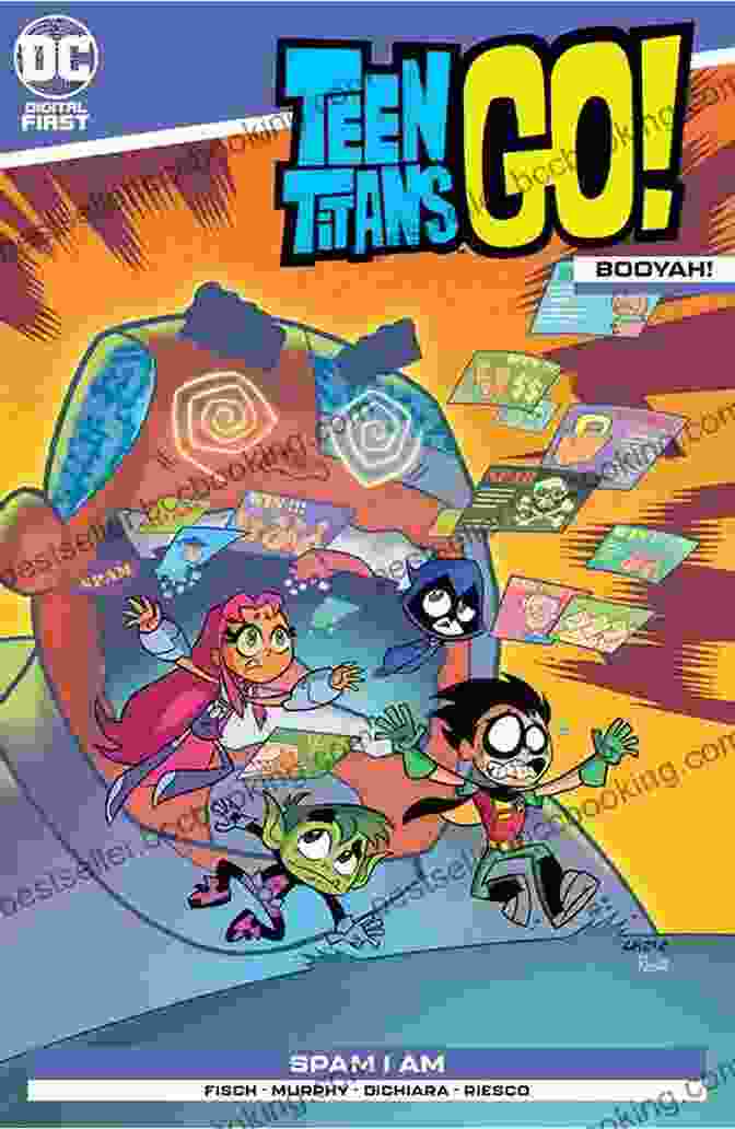 Captivating Cover Art Of Teen Titans Go! Booyah Diana Rosado, Featuring The Dynamic Titans Team. Teen Titans Go : Booyah #2 Diana Rosado