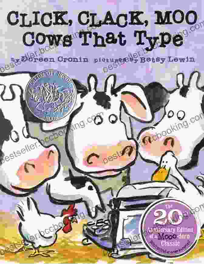 Children Engrossed In Reading Click, Clack, Moo: Cows That Type Click Clack Moo: Cows That Type
