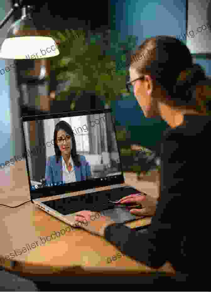 Counselor And Client Engaging In A Therapy Session Through A Video Conferencing Platform Counseling The Culturally Diverse: Theory And Practice