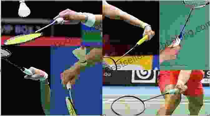 Different Badminton Grips BADMINTON FOR BEGINNERS: EASY GUIDE TO BADMINTON BASICS RULES SKILLS STEPS TIPS AND MANY MORE