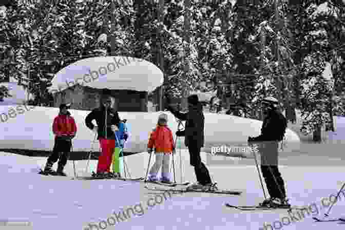 Dinesh Kumar Goyal Teaching A Group Of Young Skiers On A Mountain Slope Next Level Skier Dinesh Kumar Goyal