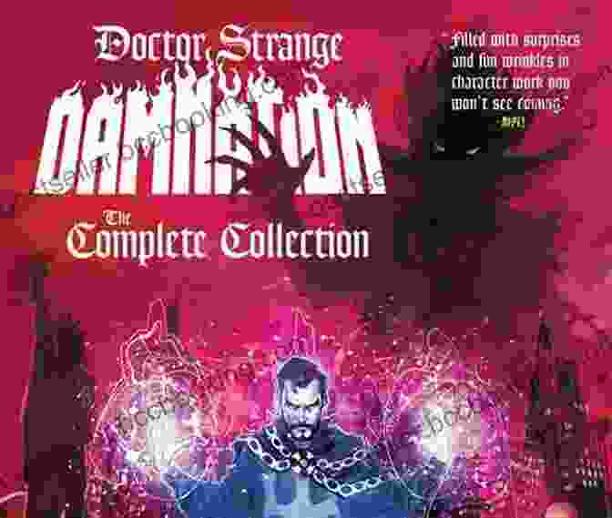 Doctor Strange Damnation Complete Collection Cover, Featuring Doctor Strange In Flames Doctor Strange: Damnation Complete Collection (Doctor Strange: Damnation (2024))