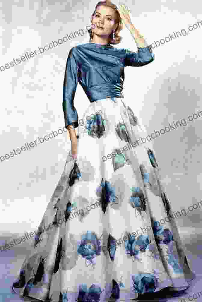 Grace Kelly In A Stunning Evening Gown, Embodying Elegance And Glamour. High Society: The Life Of Grace Kelly