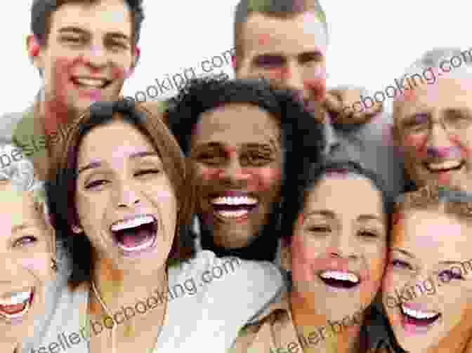 Group Of People Laughing And Supporting Each Other. PTSD Recovery Workbook For Teens: Strategies To Reduce Stress Build Resiliency And Overcome Trauma