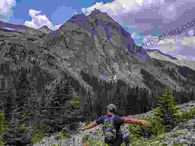 Hiker On A Trail In Central Colorado Best Hiking In Central Colorado Around Aspen Marble Leadville Buena Vista And Crested Butte: Revised And Expanded 2024