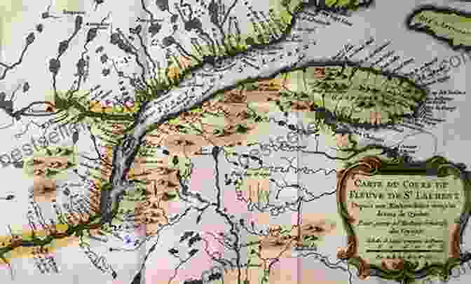 Map Drawn By Samuel De Champlain Depicting The St. Lawrence River And The Great Lakes Samuel De Champlain Father Of The New France Exploration Of The Americas Biography 3rd Grade Children S Biographies