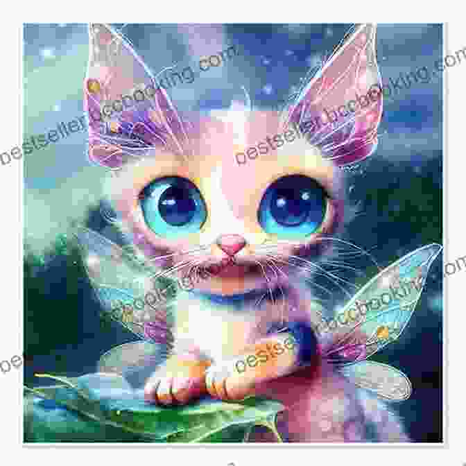 Mimi, The Tooth Fairy Cat, Stands Majestically With Sparkling Wings And A Gentle Gaze Here Comes The Tooth Fairy Cat