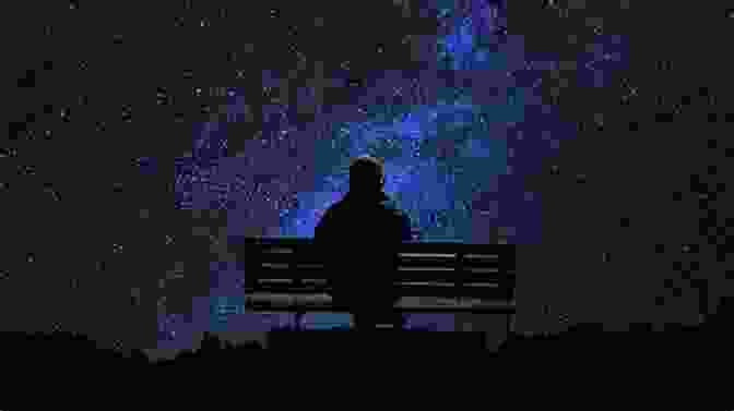 Nights Book Cover With A Starry Night Sky And A Silhouette Of A Person Reading 7 Nights One Touching Story For Every Night: Powerful Peter