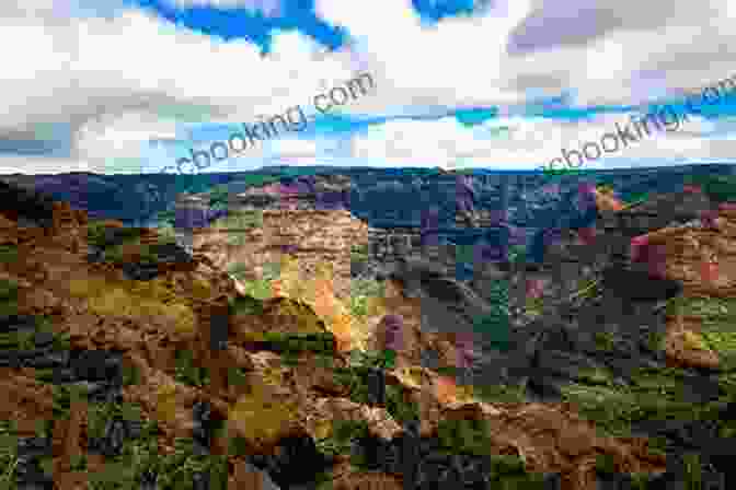 Panoramic View Of The Waimea Canyon, Showcasing Its Vibrant Colors And Rugged Cliffs DK Eyewitness Hawaii (Travel Guide)