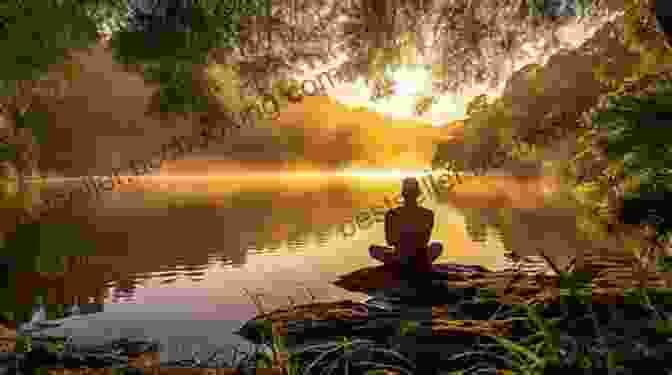 Person Meditating In A Serene Setting. PTSD Recovery Workbook For Teens: Strategies To Reduce Stress Build Resiliency And Overcome Trauma