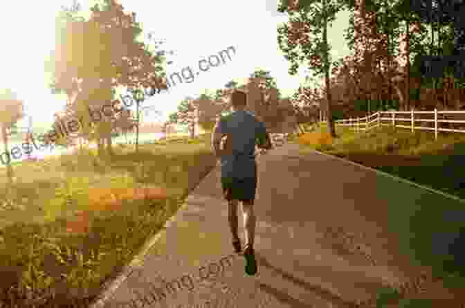 Person Running Through A Scenic Trail. PTSD Recovery Workbook For Teens: Strategies To Reduce Stress Build Resiliency And Overcome Trauma