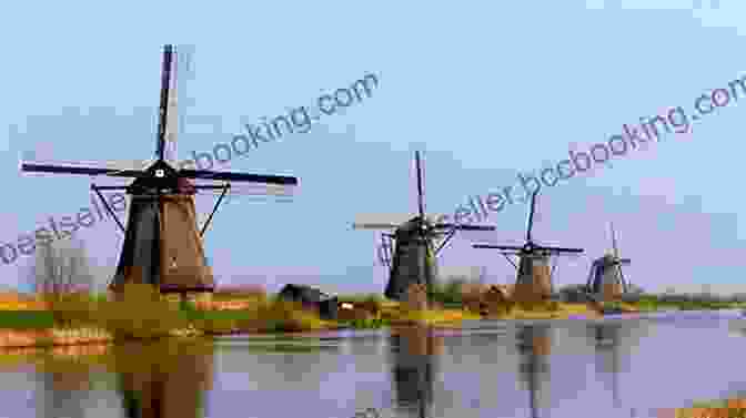 Row Of Iconic Windmills In Kinderdijk, A Symbol Of Dutch Engineering Prowess DK Eyewitness The Netherlands (Travel Guide)