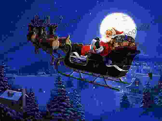 Santa Cat And Prancer, His Reindeer, Flying Through The Night Sky Here Comes Santa Cat Deborah Underwood