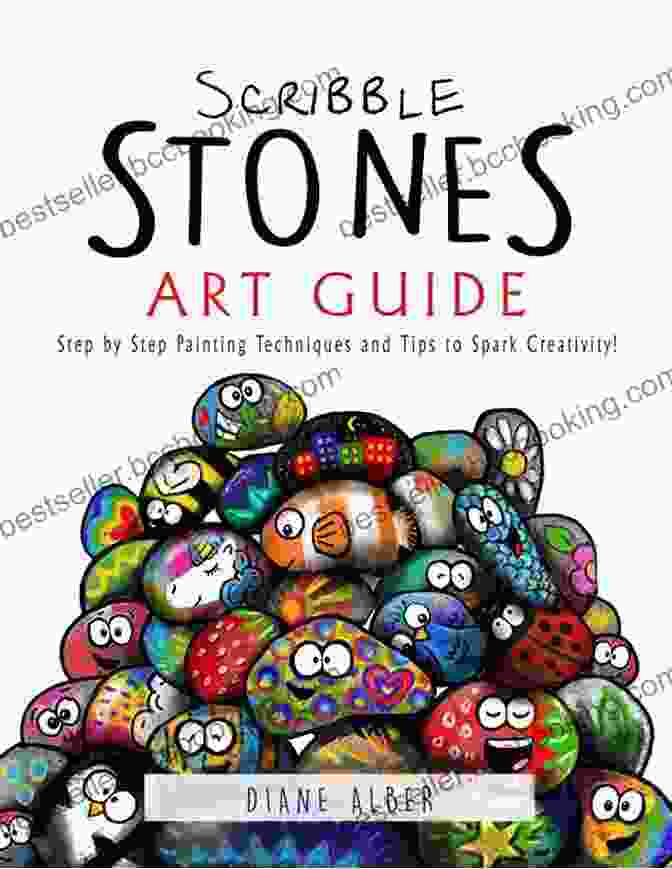 Scribble Stones Book By Diane Alber, Showcasing Colorful And Imaginative Scribbles On Smooth Rocks Scribble Stones Diane Alber
