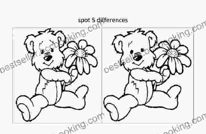 Spot The Difference For Kids Teddy Bears Sample Pages Spot The Difference For Kids Teddy Bears: Hidden Picture Puzzles For Kids With Teddy Bear Pictures (Spot The Difference Kids)