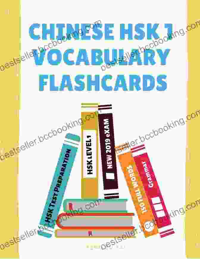 The Cover Of The HSK Vocabulary Study Guide, Featuring A Vibrant Design And The HSK Logo HSK 4 Vocabulary Study Guide: Practicing Chinese Standard Course Preparation For HSK 1 4 Test Exam Full Vocab Flashcards HSK4 600 Mandarin Words Reader New 2024 Workbook With Pinyin