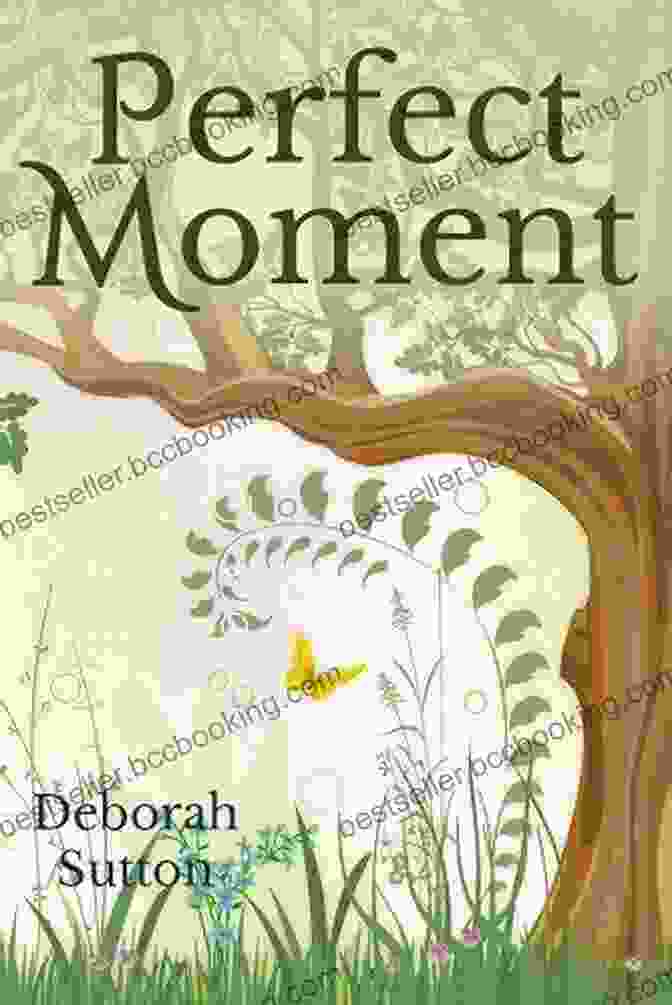 The Perfect Moment Book Cover By Deborah Sutton, Featuring A Striking Photograph Of A Serene Seascape With A Vibrant Sunset Perfect Moment Deborah Sutton