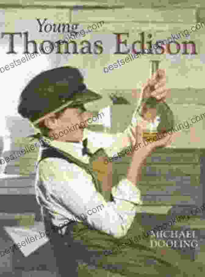 Young Thomas Edison With A Book And A Curious Expression A Wizard From The Start: The Incredible Boyhood And Amazing Inventions Of Thomas Edison