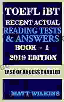 TOEFL Recent Actual Reading Tests Answers (Book 1): 2024 Updated Edition
